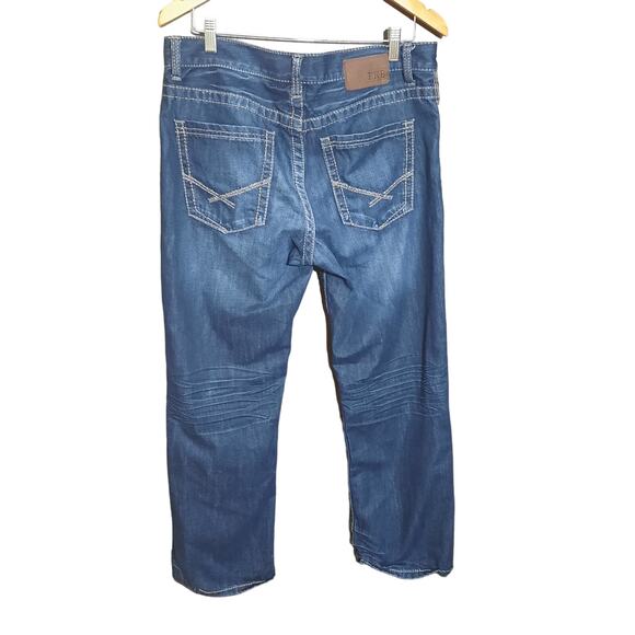 BKE Womens Jake Bootleg Dark Jeans Size 33S - Picture 2 of 7